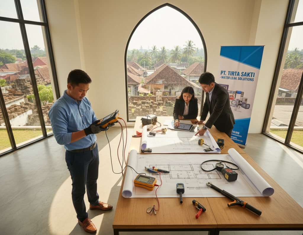 layanan deteksi kebocoran air jogja