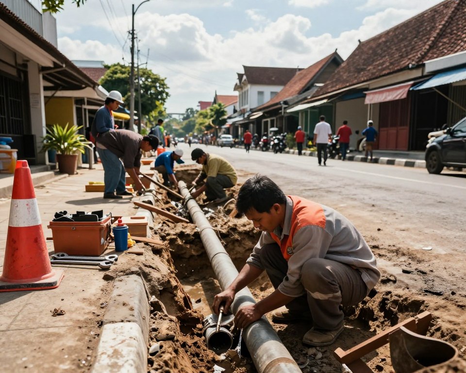 pipa bocor jogja